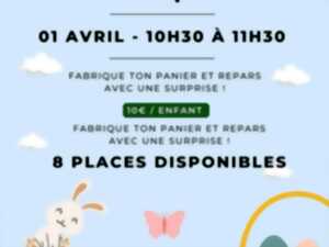 photo Atelier - Fabrication panier de Pâques