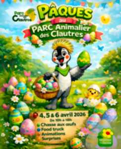 photo Pâques au parc animalier des Clautres