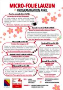 photo Micro-Folie : création de fleur en origami