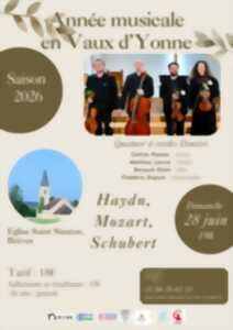 photo Concert Fédémuse : Le Quatuor à cordes Dimitri