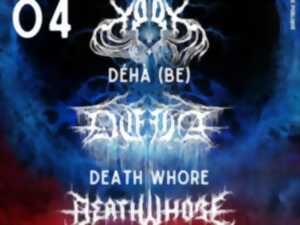 photo Concert Öxxö Xööx - Déhà - Death Whore - Chez Paulette