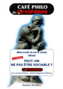 photo Café Philo - Peut-on ne pas être sociable ?