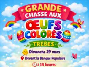 photo GRANDE CHASSE AUX OEUFS COLORÉS