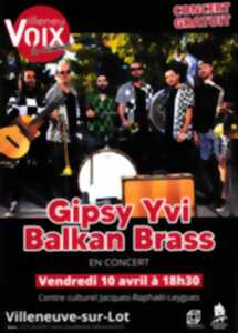 photo Gipsy Yvi Balkan Brass en concert