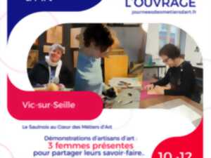 photo Journées européennes des métiers d'art 2026 - Coeurs à l'ouvrage !