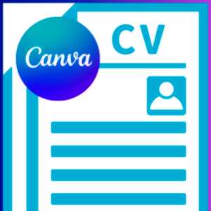 photo Apprenez à créer un CV sur la plateforme de design Canva