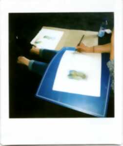 photo Atelier ouvert de l’artiste en résidence Gabriel Folli