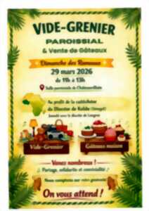 photo Vide-grenier paroissial et vente de gâteaux maison