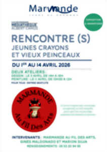 photo RENCONTRE(S) Jeunes crayons et vieux pinceaux