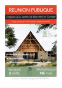 photo Réunion publique : création d'un centre de bien-être en Corrèze
