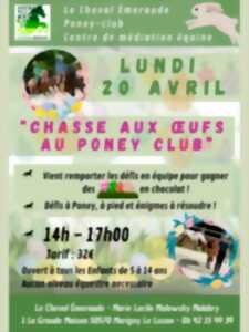 photo Chasse aux oeufs au poney club