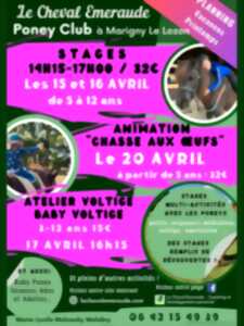 photo Planning vacances de printemps 2026 au Cheval Emeraude