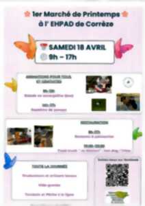 photo 1er Marché de printemps à l'EHPAD