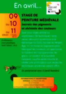 photo Stage de peinture médiévale 