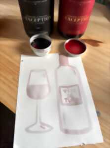 photo Atelier aquarelle au vin