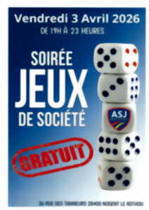 photo Soirée jeux de société à l'ASJ
