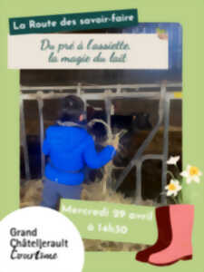 photo Du pré à l'assiette, la magie du lait