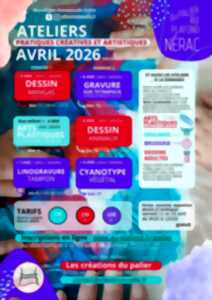photo Ateliers vacances d'avril : pratiques créatives et artistiques