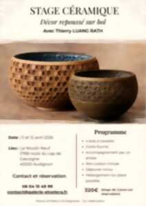 photo Stage céramique avec Thierry Luang Rath