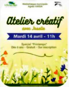 photo Atelier créatif spécial printemps