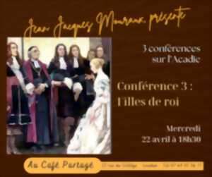 photo Jean-Jacques Mouraux présente 3 conférences sur l'Acadie