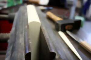 photo Visite de l'atelier reliure de la médiathèque