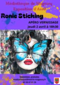photo Exposition vernissage Ronie Sticking