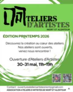 photo Ouverture d’ateliers d’artistes – Printemps 2026 à Niort