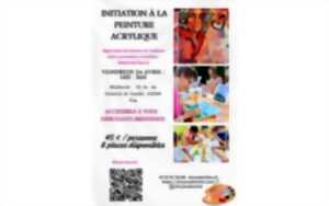 photo Atelier : Initiation à la peinture Acrylique