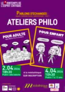 photo ATELIER PHILO ENFANTS