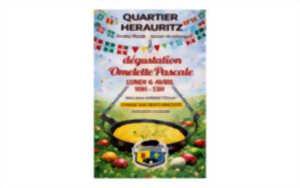 photo Chasse aux oeufs et omelette Pascale