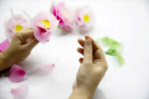 photo Activité Manuelle Suspensions Printanières