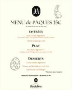 photo Menu de Pâques à la Maison Madeline