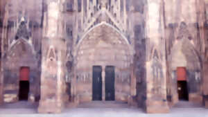photo Conférence de François Muller sur les tympans de la cathédrale