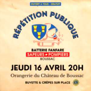 photo Répétition publique