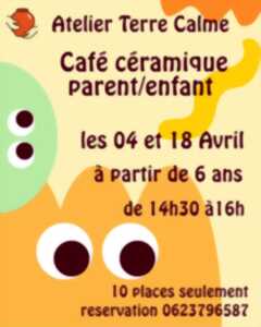 photo Café céramique parent/enfant à l'Atelier Terre Calme