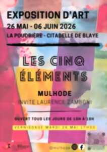 photo Exposition Mulhode invite Laurence Zamboni à Blaye