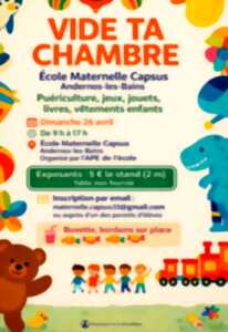 photo Vide-ta-chambre - école maternelle Capsus