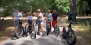 photo Balade au Coucher du soleil sur la plage en Tchanquaroue (Trottinette électrique Fat Bike)