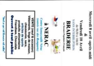 photo Braderie pour le Secours Populaire Français - Nérac