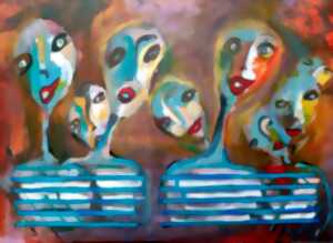 photo Exposition Peintures et Sculptures Nathalie Godinou et Sylvie Blanc