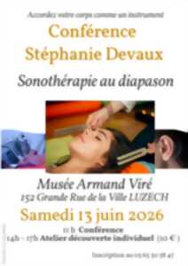 photo La sonothérapie au diapason : conférence et atelier découverte