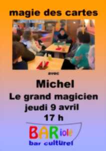 photo Spectacle de magie des cartes