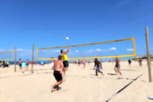 photo Arcachon beach Volley