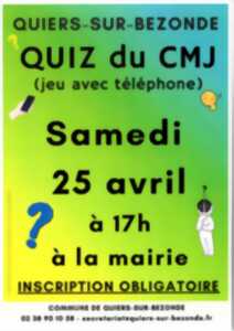 photo Quiz du CMJ (jeu avec téléphone)