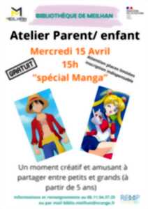 photo Atelier parent /enfants :  Loisirs créatifs spécial manga.