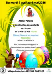 photo Atelier poterie enfants au musée de la poterie