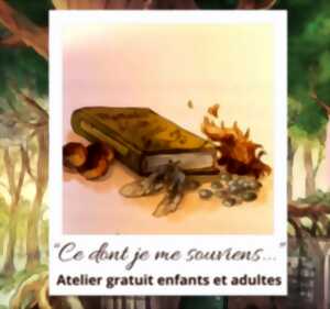 photo Atelier Livret de cuir et papier végétal à la Maison du Père Castor