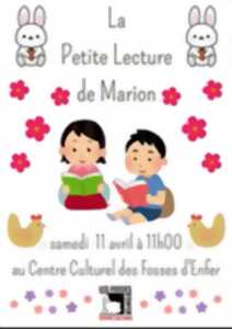 photo La Petite Lecture de Marion