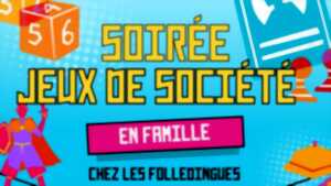 photo Soirée jeux de société en famille